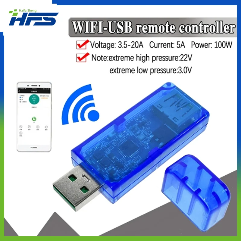 

Sinilink WIFI-USB mobile phone remote controller 3.5-20V 5A 100W mobile phone APP smart home XY-WFUSB For arduino