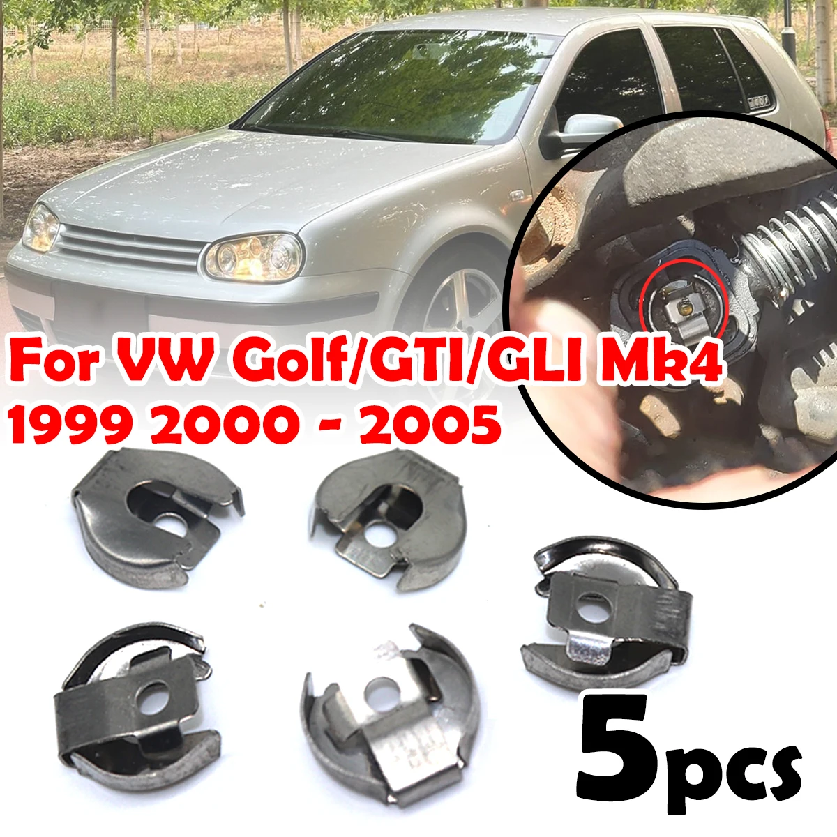 

5pcs Bowden Gear Shifter Linkage Cable Retaining Lock Washer N90815903 For VW Golf/GTI/GLI Mk4 1999 2000 - 2005 Car Accessories