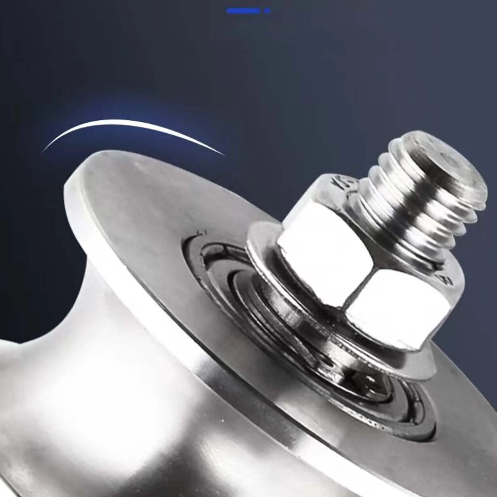 304 Stainless Steel Fixed Pulley U V H Groove Track Wheel For Sliding Door Hoisting Guide Wheel - view 4