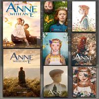 Anne With An E Movie Tv Poster HD Anime Hot Theme Singer/OST/Movie-Waterproof Self-Stick Home Decor