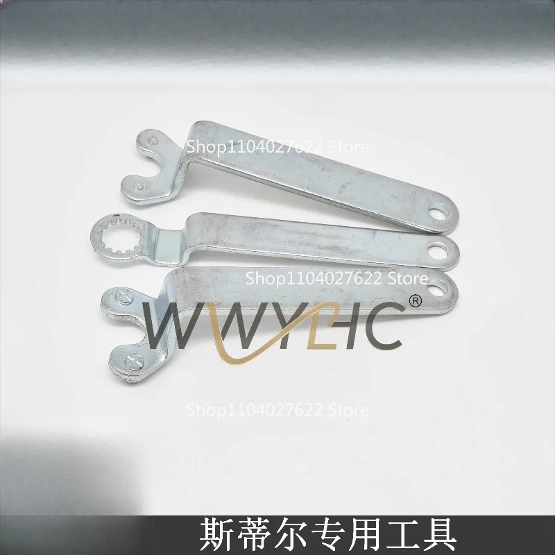 Adequado para steele fs812t aparador de sebes disco passivo embreagem pinhão engrenagem desmontagem ferramenta manutenção três peças