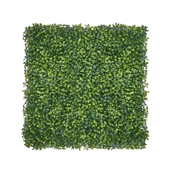 

Artificial Grass Wall Panels, 40 x 120 inch, Milan Grass Greenery Boxwood Panel for Indoor Outdoor
