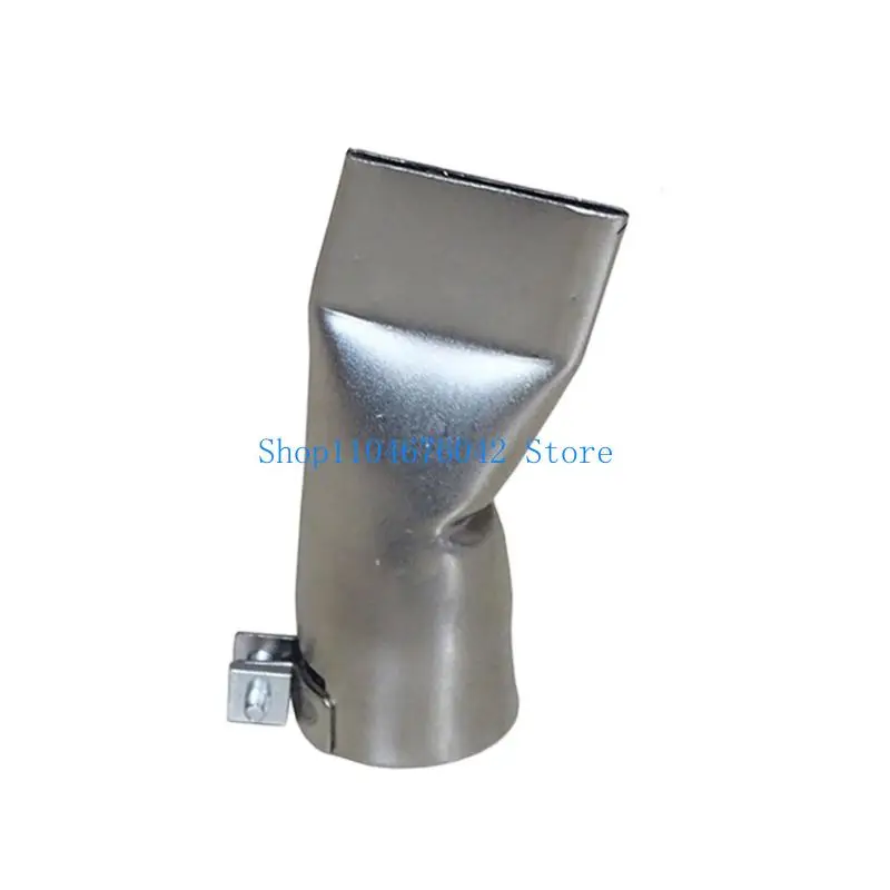 652F Corrosion Resistant Stainless Steel Flat Nozzle For Hot Air Guns Delivers Consistent Heat For Electronic Component Repair
