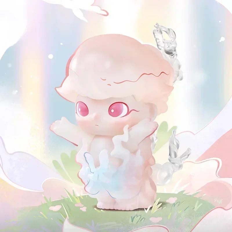 POP MART DIMOO Kawaii Anime Action Figure Shapes in Nature Series Blind Box Mystery Doll for Girls Collectible Surprise Toy view 2