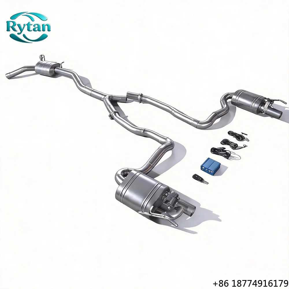 

Performance Valved 304 Stainless Steel Valvetronic Exhaust System Catback Polish TIG Welded for GLS450