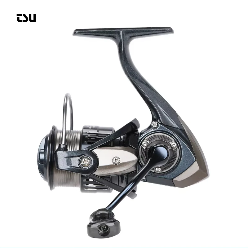 TSURINOYA Ultra Leggero 155g Esca Finesse Carbonio Spinning Mulinello da pesca RANGER 800 1000S Piccola bobina poco profonda Ruota da pesca alla trota