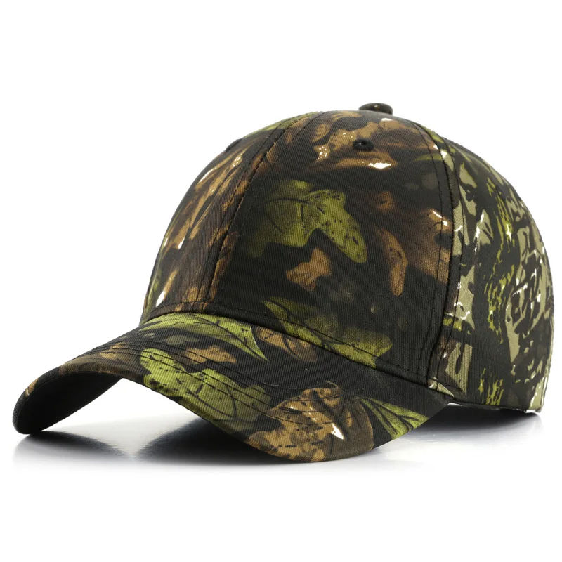 

D&T 2022 New Fashion Sun Protection Men Women Camouflage Cotton Material Adjustable Mixed Color Casual Style Hat Baseball Cap