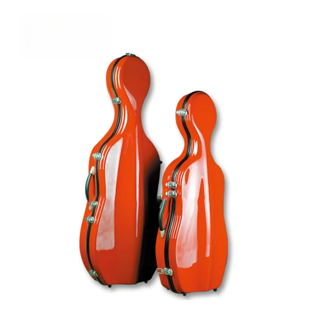 Out of stock 1/8, 1/4, 1/2, 3/4, 4/4 Colorful Fiberglass Cello Hard Case (CSC201)