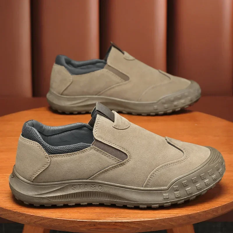 ChimMen's Casual Shoes-Mocassins à enfiler pour hommes, Chaussures confortables, Imperméables, Résistantes à l'usure, Nouveau, 2024