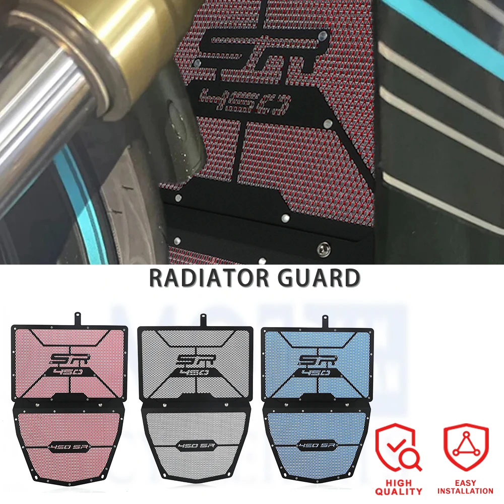

FOR CFMOTO CF MOTO 450SR 450SS 450SR-S otorcycle 450 SR/SS/SR-S 2022 2023 2024 Radiator Guard Grille Cover Protector aluminium