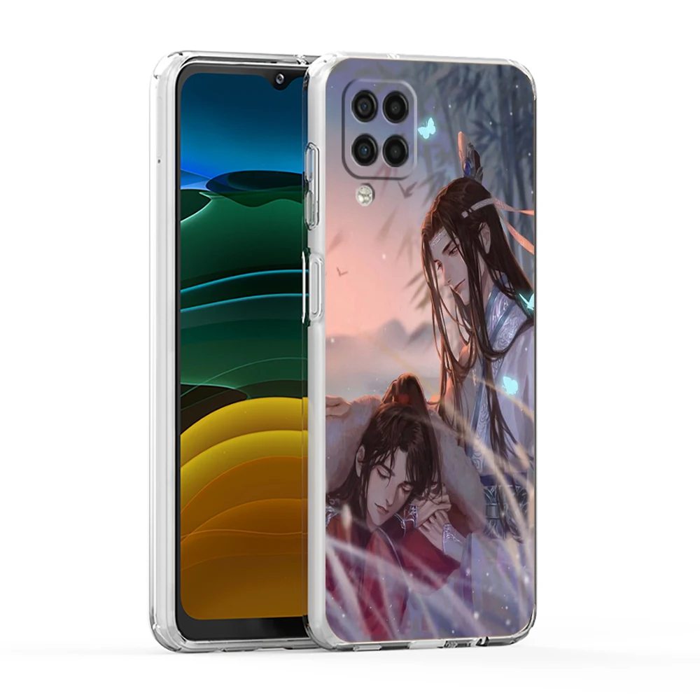 غطاء ناعم لهاتف سامسونج جالاكسي A17 A25 A23 A22 A52S A52 A55 A72 A51 A71 A31 A13 A07 5G حافظة هاتف شفافة Mo Dao Zu Shi MDZS #2