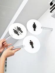 Men Women Toilet Sign Bathroom Sign Man And Woman Bathroom Signs Female Male Restroom Sign For Door Washroom Custom Sign Board