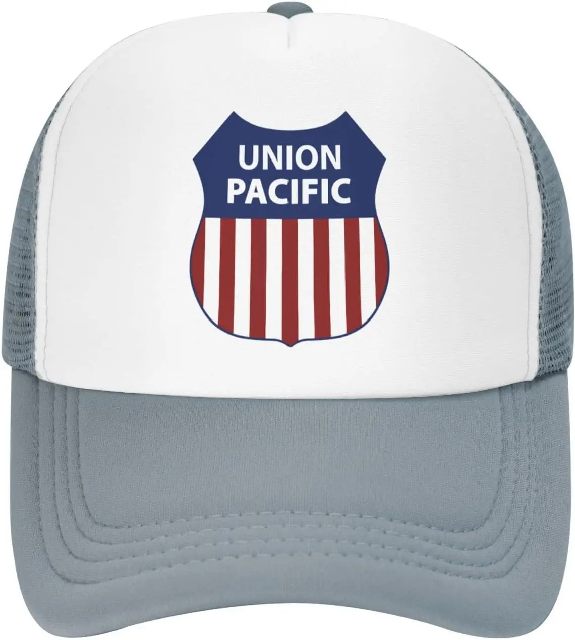 Union Pacific Railroad Hats for Men Adjustable Baseball Caps Fashionable Dad Trucker Denim Hat Cap for Men