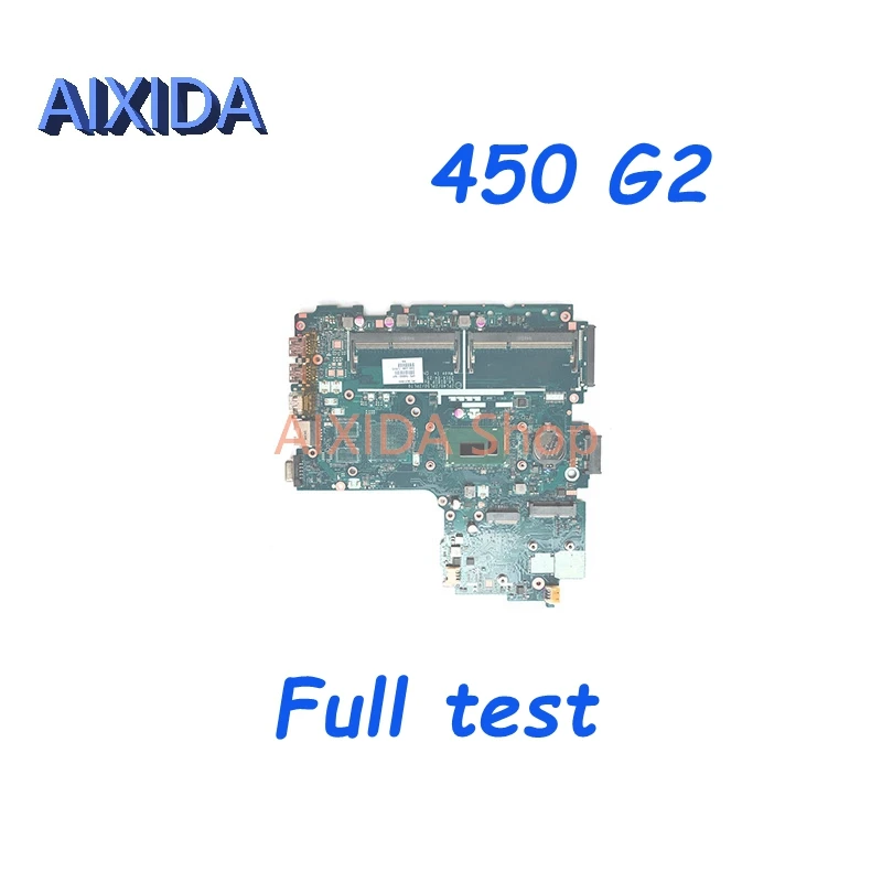 

AIXIDA ZPL40 ZPL50 ZPL70 LA-B181P For HP Probook 450 G2 Laptop Motherboard I3 I5 I7 CPU onboard Mainboard full test