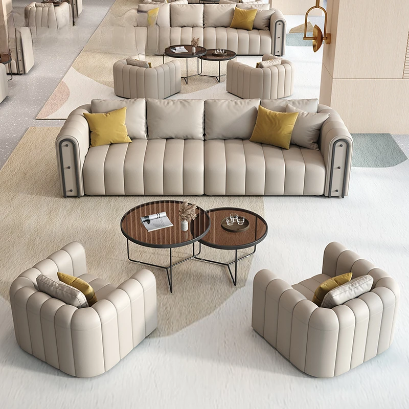 

Hotel Lobby Lobby VIP Club Rest Area Reception Customer Sales Department Sofa Sales Office Negotiation Sofa
