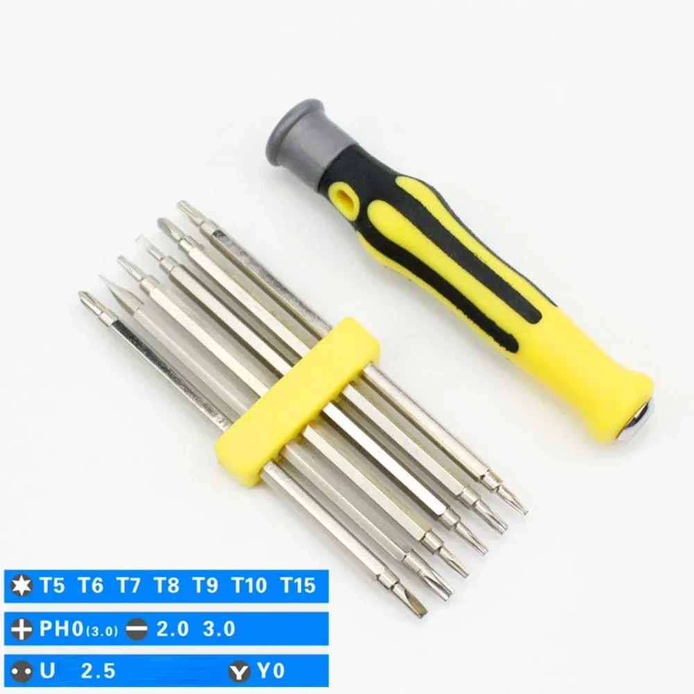 Krachtige 7Pcs 12 in 1 Screwdriver Set Precision Magnetic Screw Driver Bits Mini Tool for Smart Home PC Phone Repair