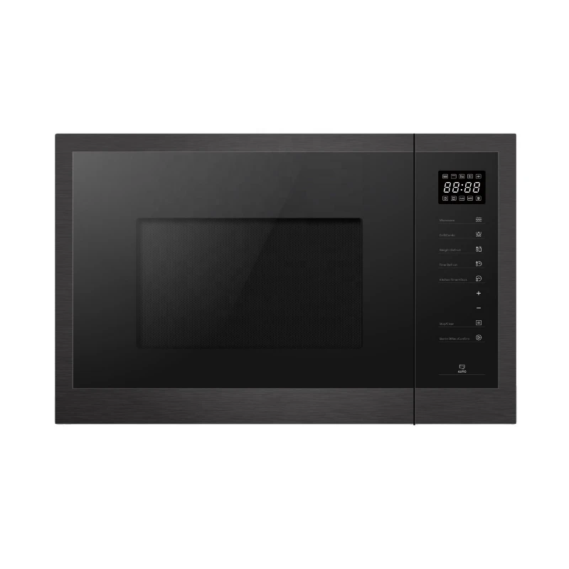 Microwave Oven 25L Built in Microwave Oven with Grill Fast Cooking Digital Timer Numerous Cooking Menus Defrost Microwave