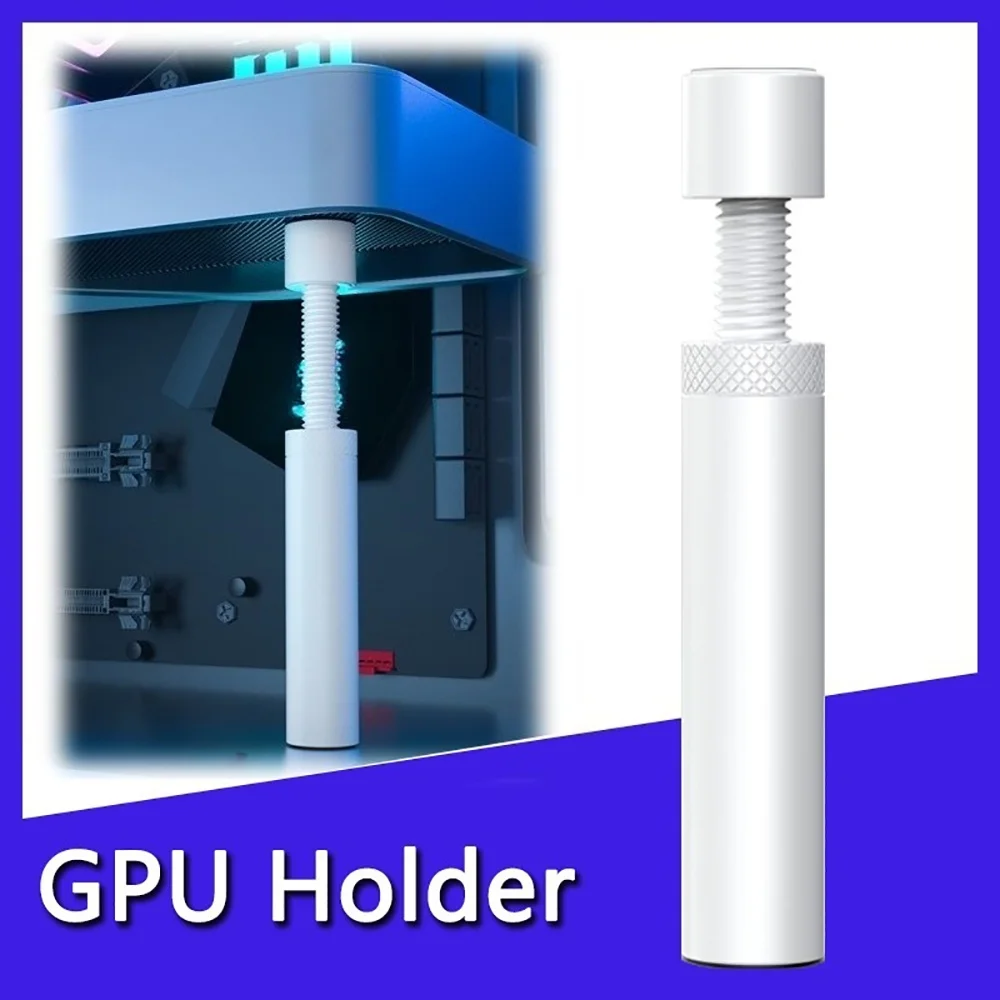 Graphics Card GPU Vertical Telescopic Rotating Support Bracket Liftable Video Card Sag Holder Bracket GPU Holder Anti Sag Stand