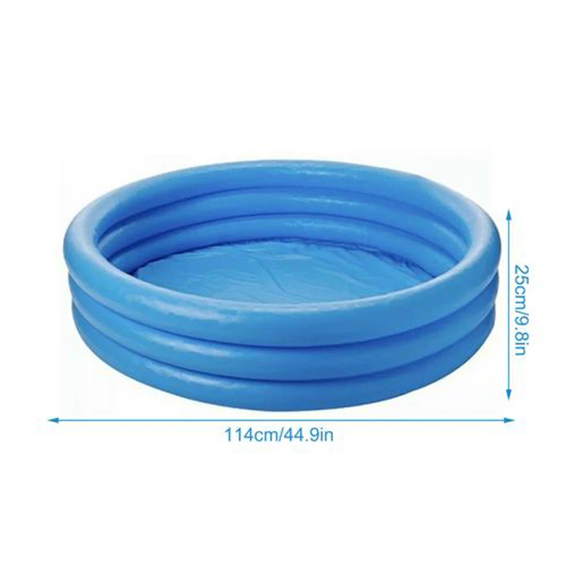 Inflatable Swimming Pool Toys Outdoor Paddling Pool Baby Swimming Pool Round Children\'s Bath Swimming Ring Indoor Swimming Pool