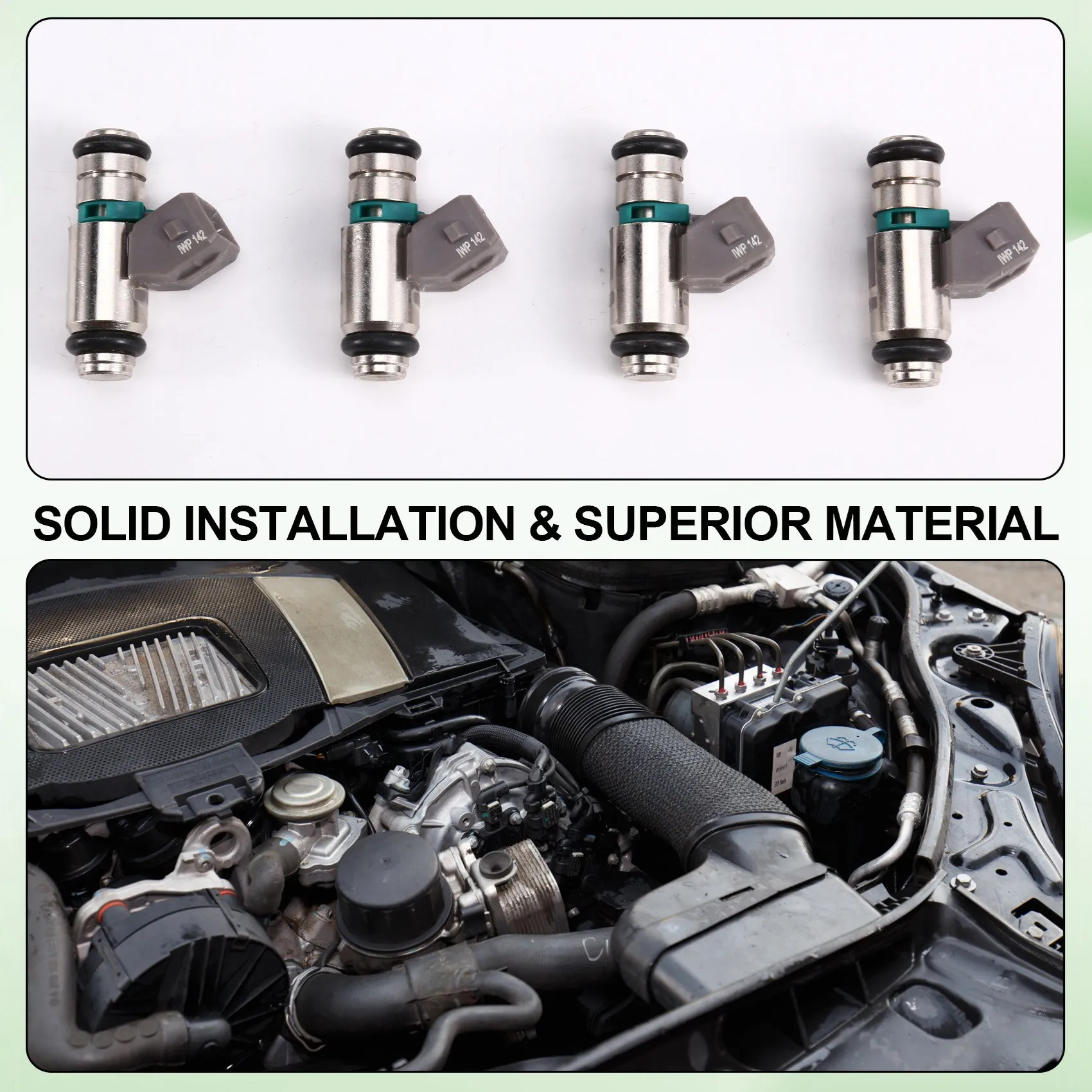 A57E-For Renault Clio Laguna Megane Seat VW Skoda Fuel Injector Nozzles-4Pcs Set For IWP142 8200128959