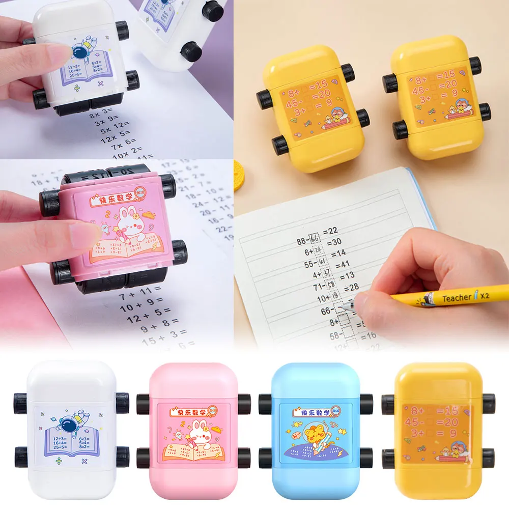 Brain Improvement Device for Kids Roller Digital Teaching Stamp for Children