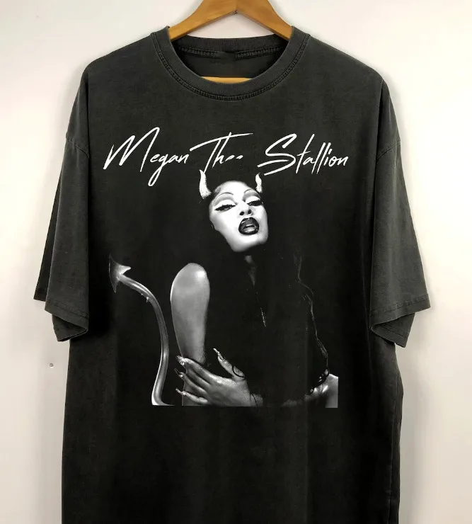 

Vintage Megan Thee Stallion Shirt, Funny Megan Unisex Merch Shirt For Men Women