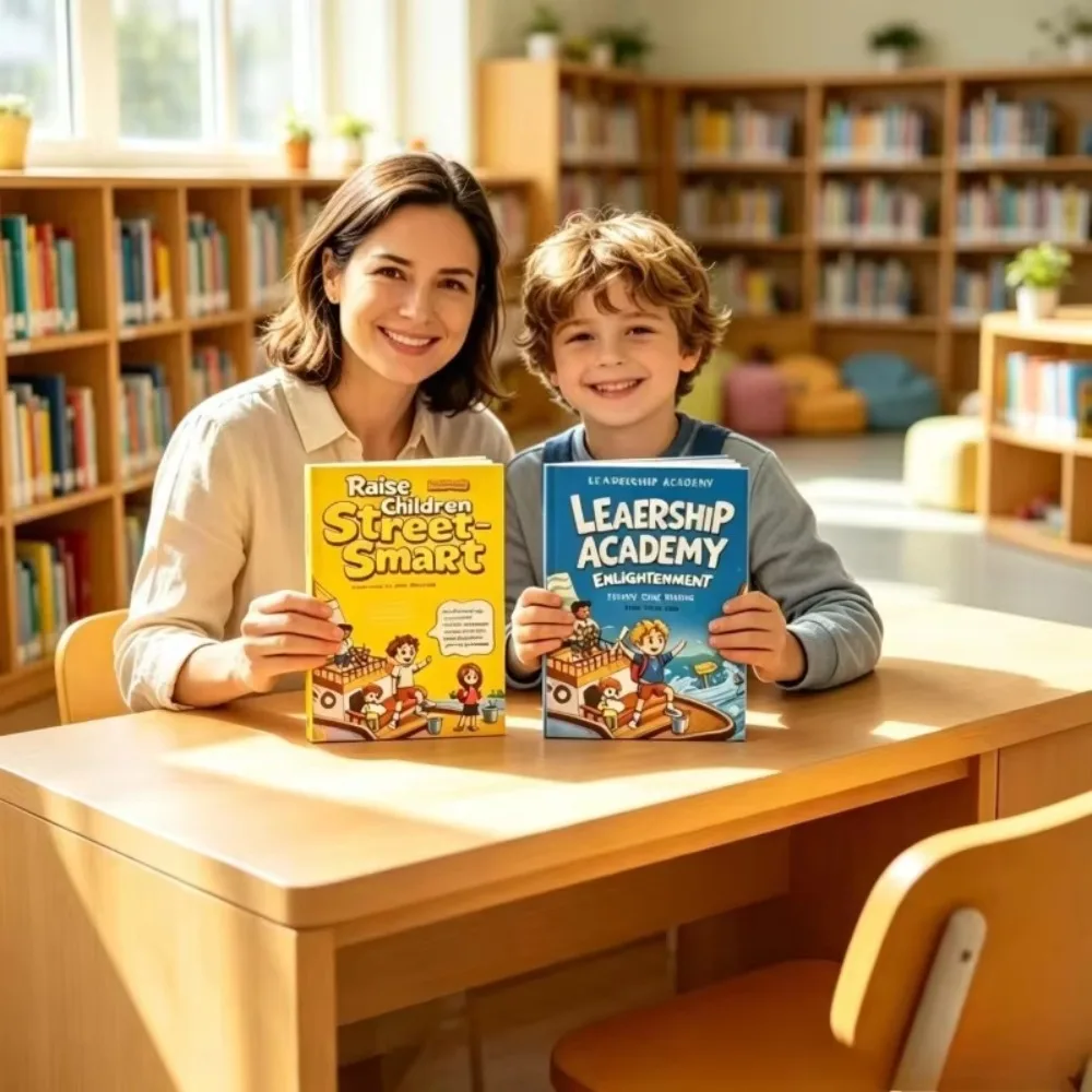 2 This Set of Parenting Stories for Children's Social Skills and Leadership in The School of Street Intelligence and Leadership.