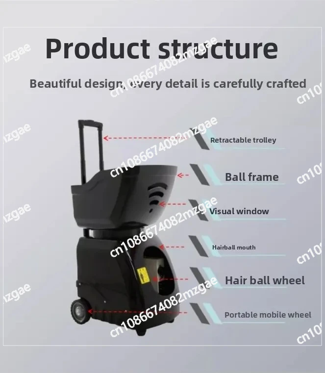 

E500 Automatic Tennis Ball Launcher with Programmable Remote Control, Training Machine for Tennis Practice and Coaching