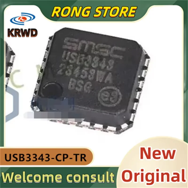 

(10PCS) USB3343-CP-TR USB3343-CP USB3343 QFN-24 New and Original Chip IC
