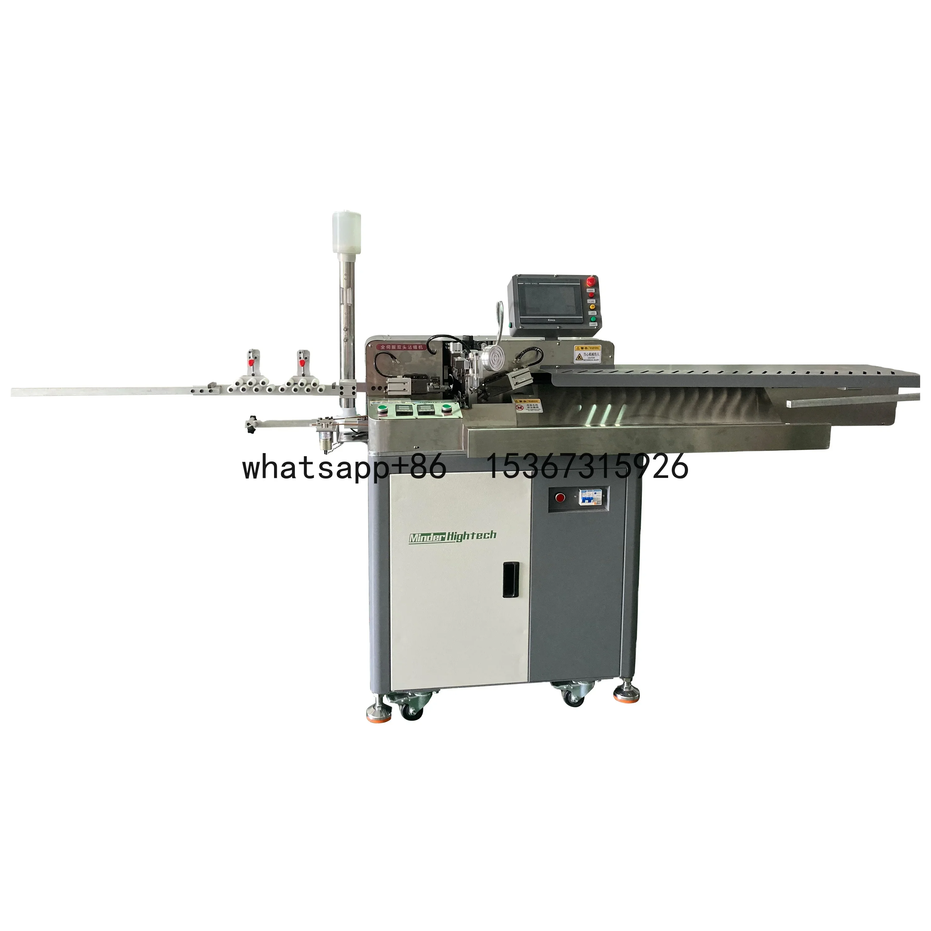 High-quality Fully automatic five-wire single-head wire cutting stripping twisting terminal machine single-head wire dip tin mac