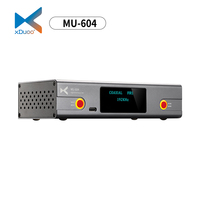 XDUOO MU-604 Decoder 2*ES9018K2M DAC Chip Two USB Audio Mode MU604 High Performance DAC