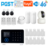 PGST-103 4G Home WiFi Intelligent Alarm System, Home Wireless Security Device, Controlled by Smart Life Application, Working wit