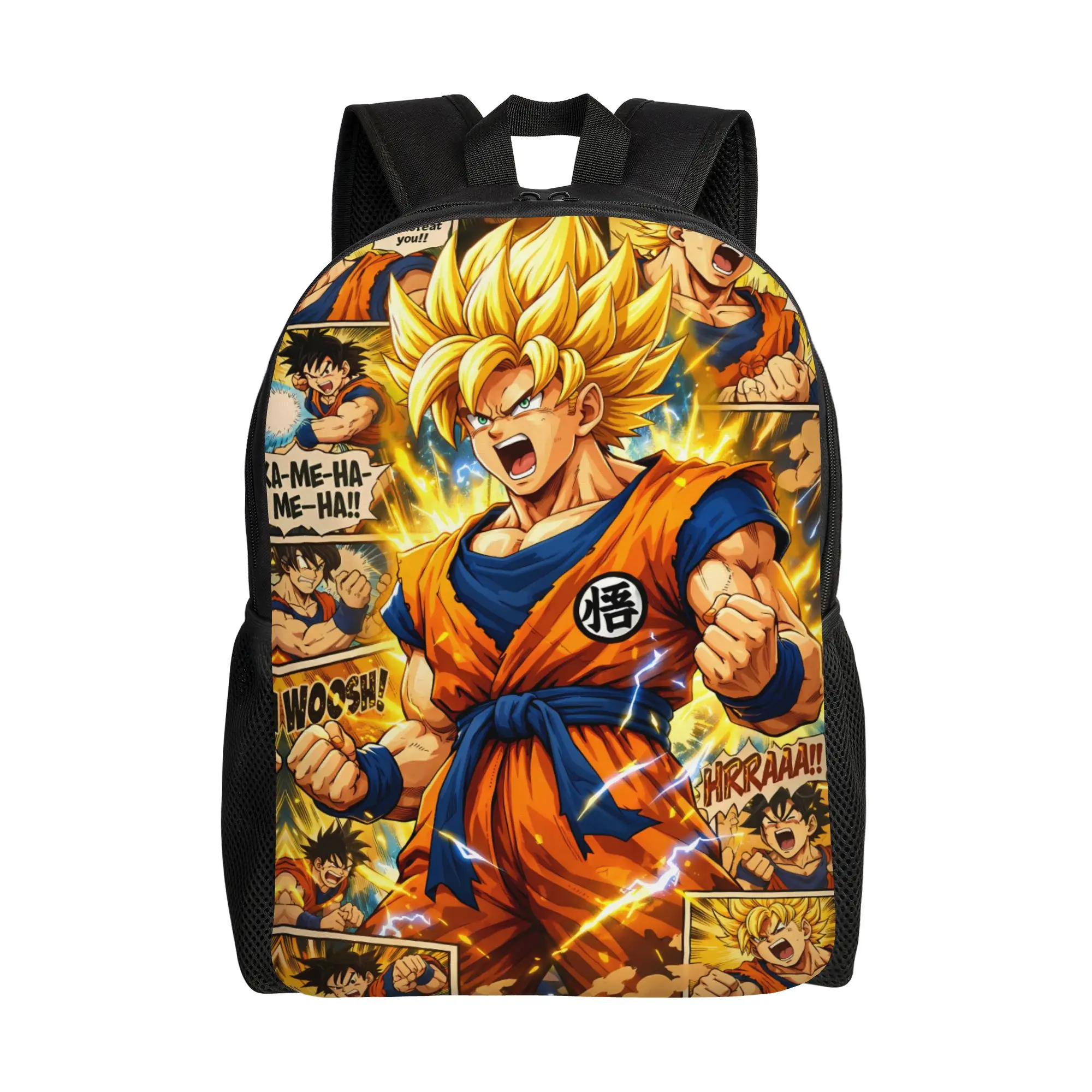 Dragons Ball Anime Song Goku Backpack  Kawaii Backpacks Girl Hiking Large School Bags Designer Rucksack Back To School