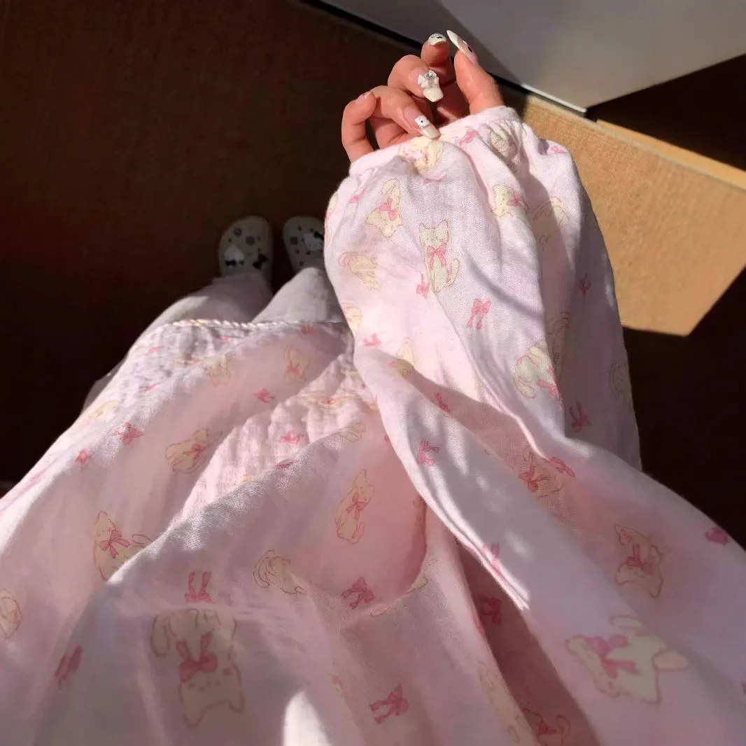 Pjs 세트 여성용 잠옷 세트 프린트 잠옷 여성용 따뜻한 겨울 잠옷 세련된 홈웨어 잠옷 귀엽고 부드러운 잠옷 세트