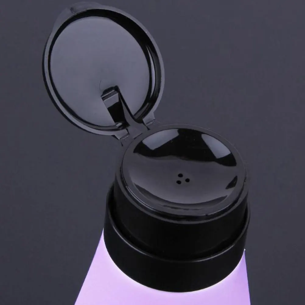 2 Stück 200 ml auslaufsichere Airless-Pumpflasche für Nagelentferner, Flüssigkeitsspender mit langem Strohhalm, klare leere kleine Flaschen