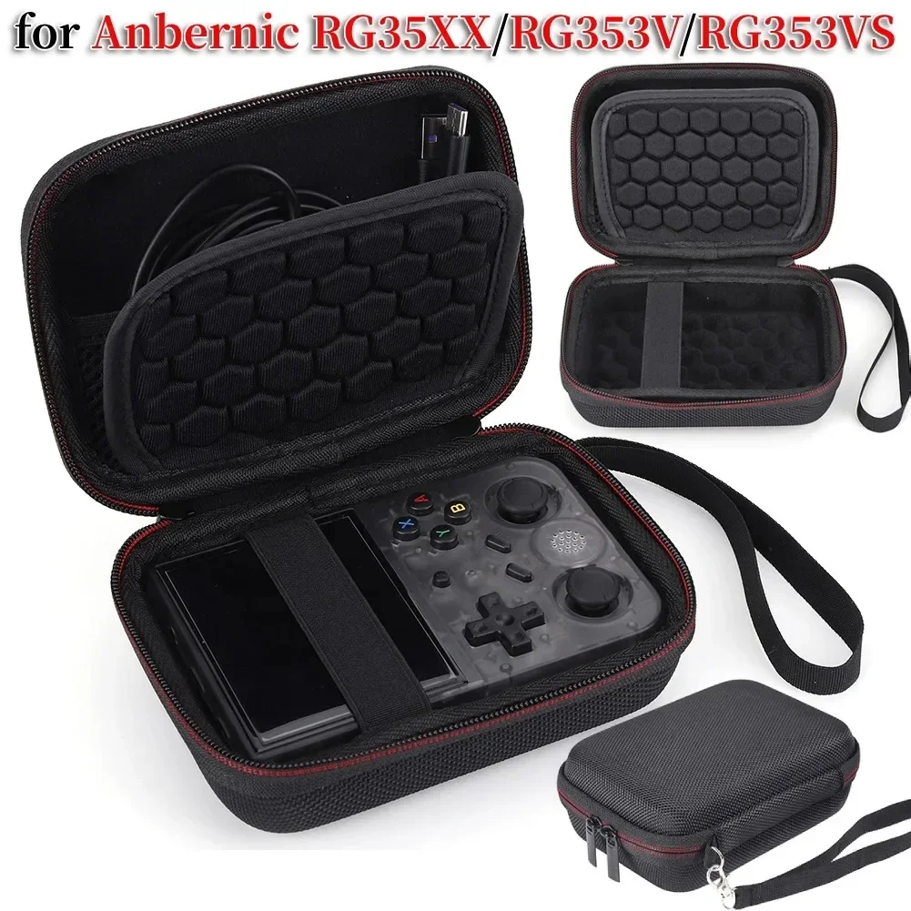 Handheld Game Console Case Bag Carrying Case Cover for Anbernic RG35XX RG353V RG353VS Portable Hard Travel Bag Game Accessories - view 6