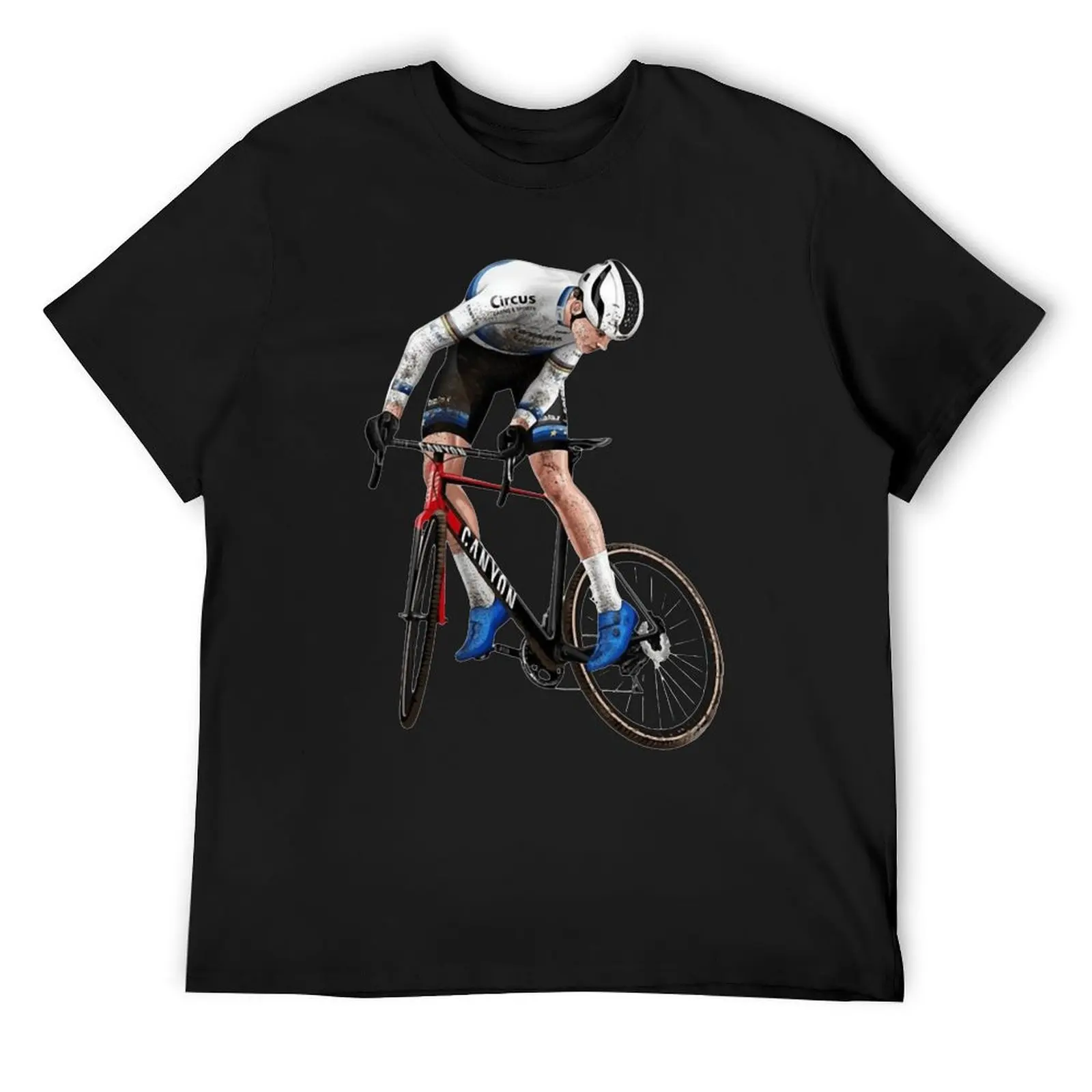 

Mathieu Van Der Poel cyclist T-Shirt anime tshirt quick-drying summer clothes t shirt men