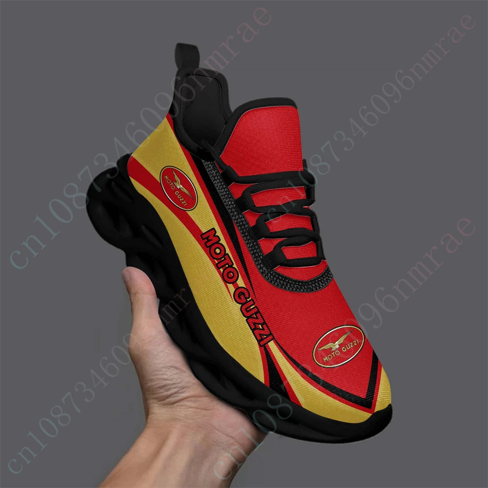 

Moto Guzzi Male Sneakers Big Size Unisex Tennis Casual Running Shoes Sports Shoes For Men Lightweight Men's Sneakers Custom Logo