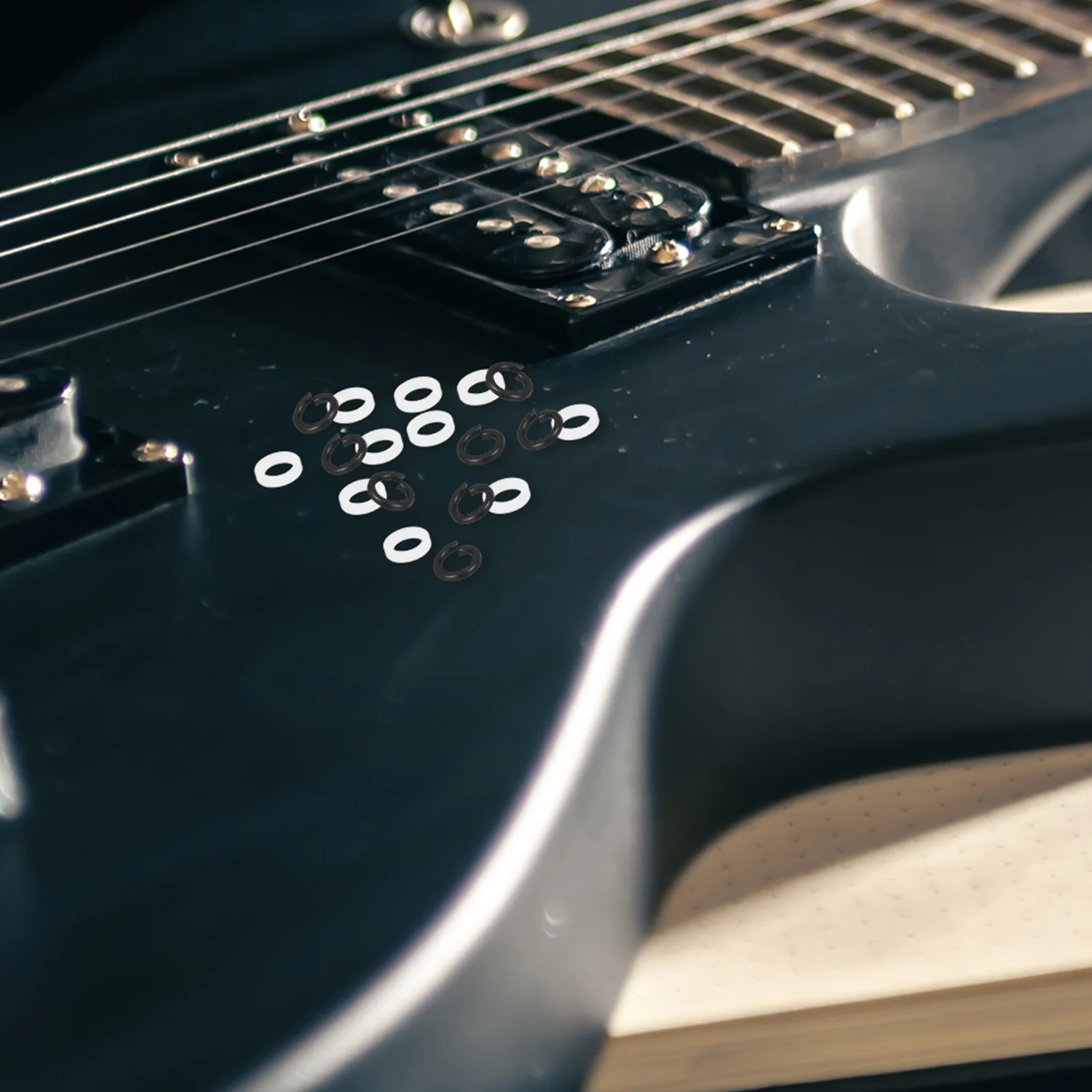 Gitarre Tuner Waschmaschine Austauschbare Kleine Tuning Peg Dichtung Für Elektrische Akustische Gitarre Instrument Reparatur Werkzeug Zubehör