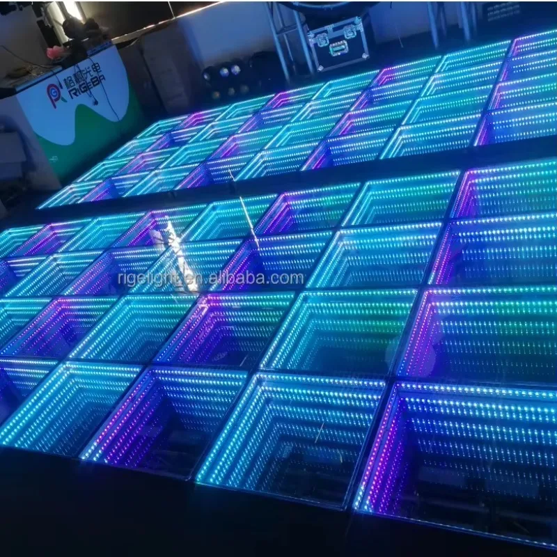 

Full Color Steel Frame Led 3d Infinite Dance for Stage Event and Wedding