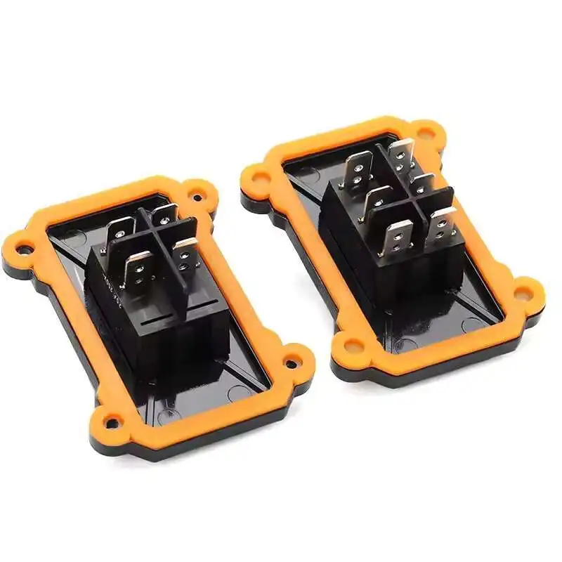مقاوم للماء على إيقاف 2 موقف Dpst Rocker Kcd4 Ine Switch Box