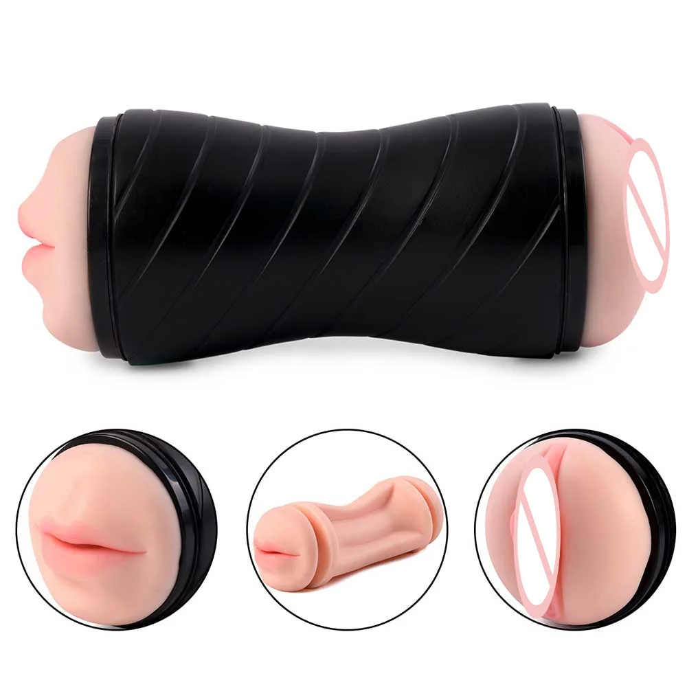 Sexy Toys for Men Masturbatory Cup Male Masturbator Realistic Mouth Anal Sex Toys Sex Machine Snail Aircraft Cup sexy toys