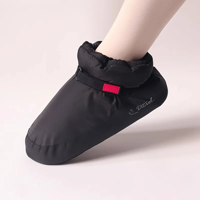 Women Ballet Dance Warm Up Slippers Winter Indoor Insole Booties Point Shoes Kid Girls Dancing Antiskid Ballerina Training Boots