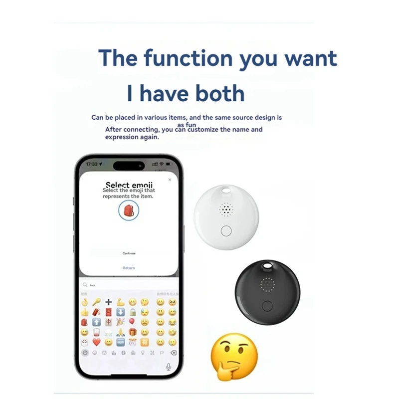 エアタグ用ミニトラッキングロケーター,グローバル検索,ロス防止ロケーター,子供,犬,ペット,findmy用の円形トラッカー