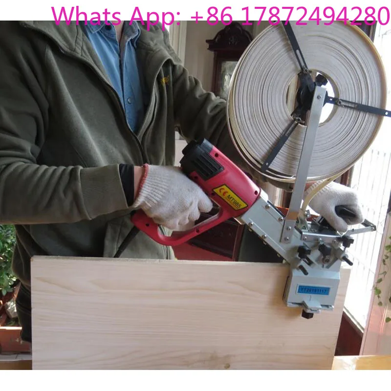 Manual Trimmer Edge Banding Machine 0728 MT985 Portable Curve Straight Woodworking Manual Edge Bander