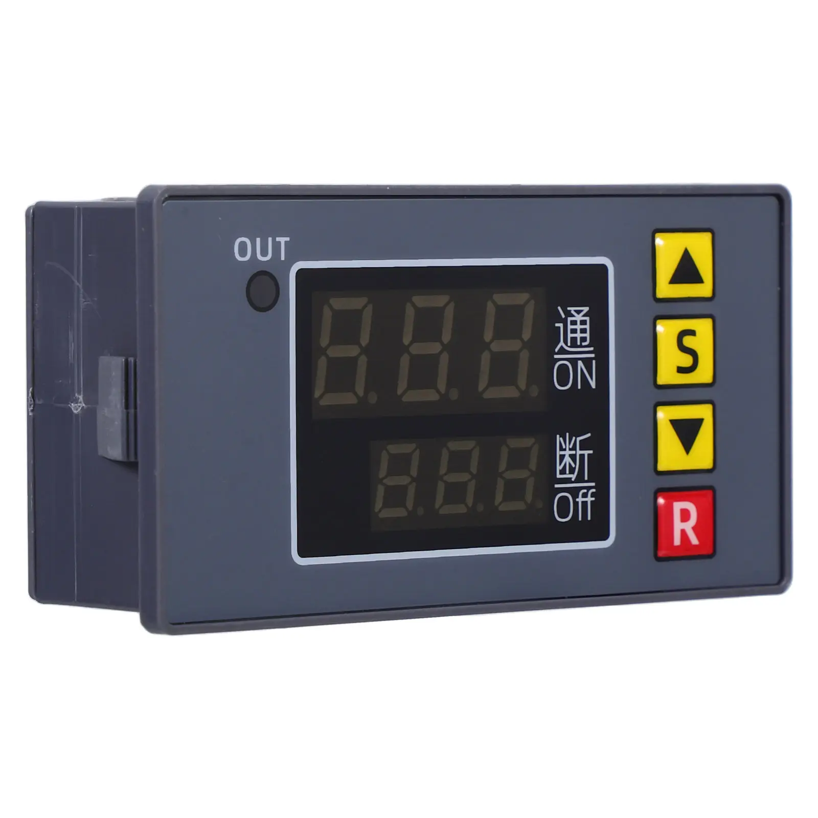 Programmable Delay Timer Relay Module Dual Digital Display Multifunctional Loop Cycle Timer Outdoor Process Automation Equipment