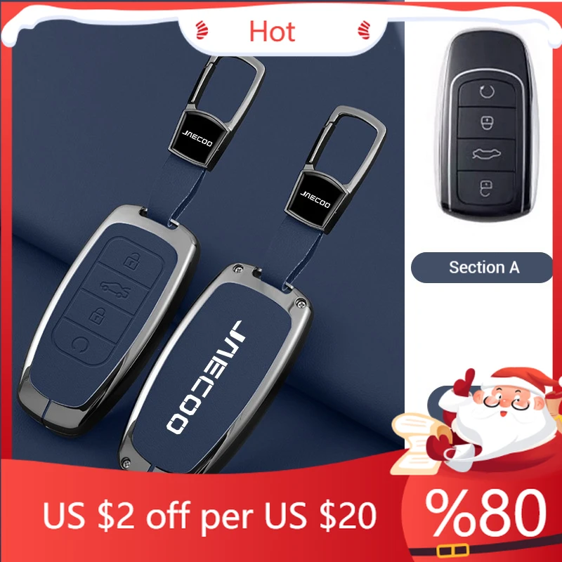 

Hot For Omoda JAECOO J7 J6 J7 J8 Phev 2025 2024 2023 Ruigu 9 Car Remote Control Key Case Keychain Accessories Interior Stickers