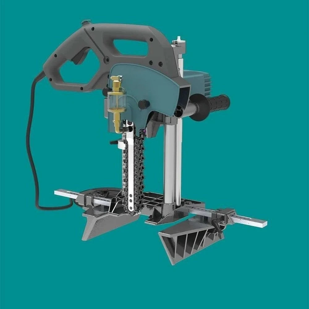 CZM-150 2500W Chisel Mortiser Machine Chain Mortising Machine Wood Mortising Square Hole Drill Machine