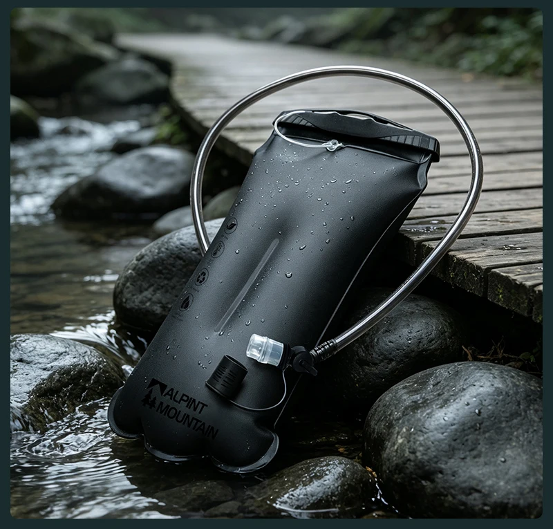 2L Hydration Bladder BPA-Free Leak Proof Durable Water Reservoir for Cycling,Hiking,Running,Climbing,Biking TPU Material