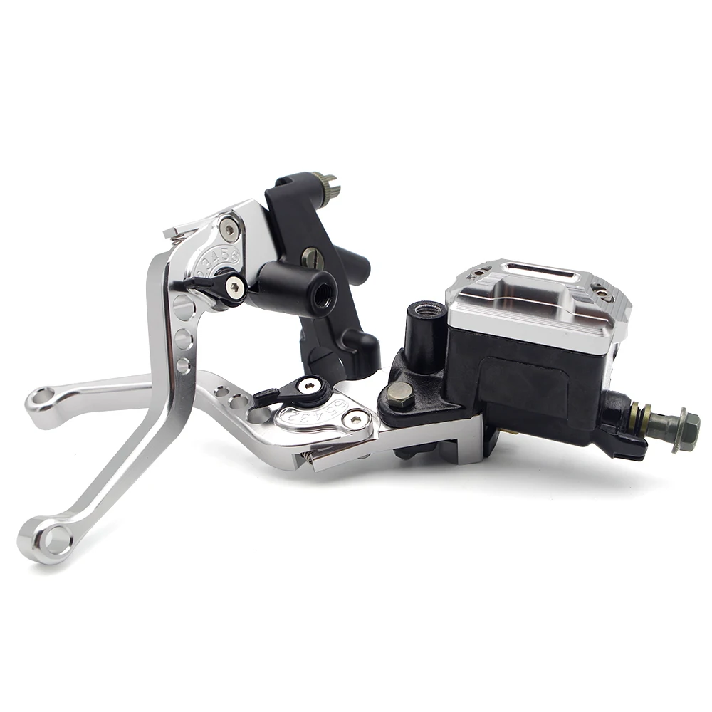 Motorcycle Hydraulic Brake and Clutch Master Cylinder Reservoir Lever With Handle FOR Hyosung gtr 125 250R 650R comet 125 gv650